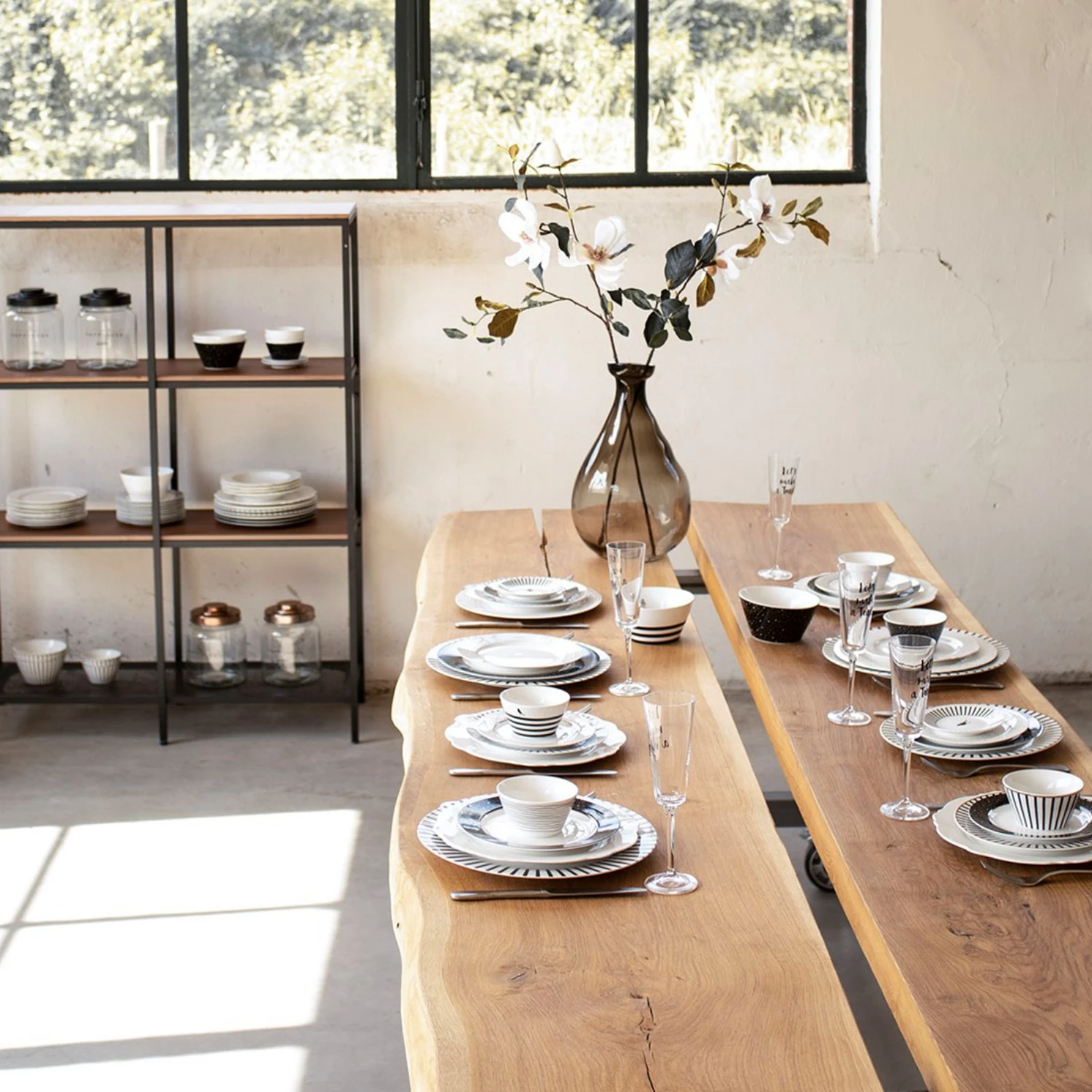 Dutch Rose Amsterdam Loft Dinerbord Plat 26 Cm Wit Glitter - Afbeelding 3