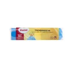 Dumil Afvalzakken Met Trekband 38 Liter 15 Stuks