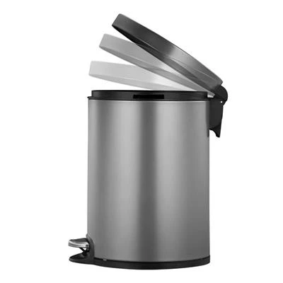 Eko Vepa Bins Pedaalemmer 5 Liter Serene Platinum 4 Eko Vepa Bins Pedaalemmer 5 Liter Serene Platinum - Afbeelding 2