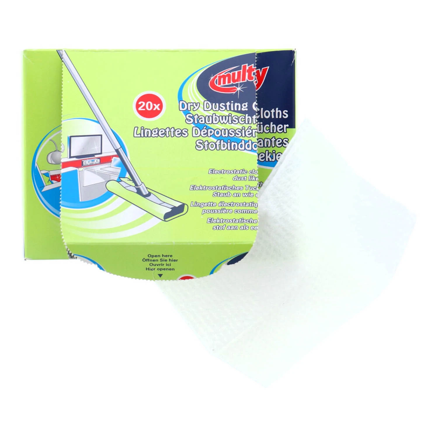 Multy Vloerdoekjes Droog 20 Stuks - Afbeelding 6