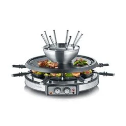 Severin Raclette Fondue & Gourmet Combinatie 8-persoons RG 2348 10 Severin Raclette Fondue & Gourmet Combinatie 8-persoons RG 2348 -Royal Boch Winkel 101 2851 3 1
