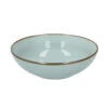 Kom 18 Cm Rond Keramiek Mintblauw