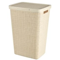 Curver Jute Wasbox 58L Off White