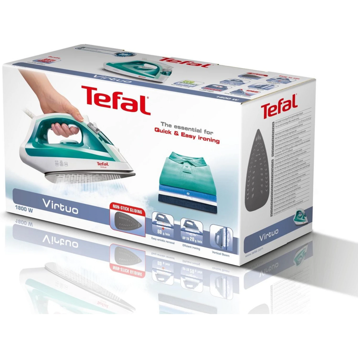 Tefal FV1710 Virtuo Stoomstrijkijzer 8 Tefal FV1710 Virtuo Stoomstrijkijzer - Afbeelding 6