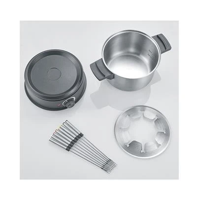 Severin Fondue 1500W 8-persoons Zwart FO 2470 4 Severin Fondue 1500W 8-persoons Zwart FO 2470 - Afbeelding 2