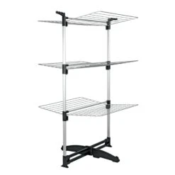 MetalTex Droogtoren 40 M 78X72X137Cm Zilver Ciclone Tomado