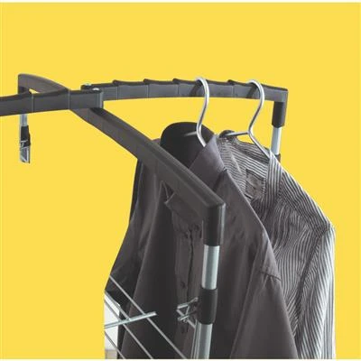 Tomado-Metaltex Droogtoren Faro Zilver 72 X 69 X 134 Cm - Afbeelding 4