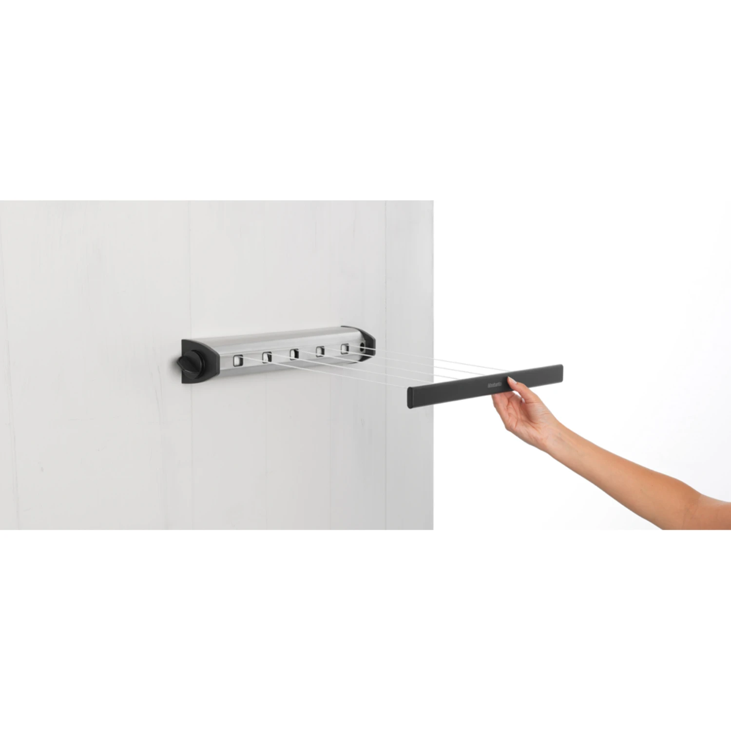 Brabantia Roldrooglijn 22 M Mat Staal 6 Brabantia Roldrooglijn 22 M Mat Staal - Afbeelding 4