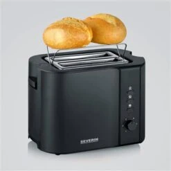 Severin Broodrooster 800W Mat-zwart RVS AT 9552 9 Severin Broodrooster 800W Mat-zwart RVS AT 9552 -Royal Boch Winkel 101 9552 4 1