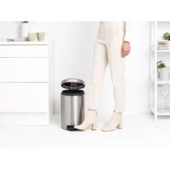 Brabantia Newicon Pedaalemmer 12 L Mat Staal -Royal Boch Winkel 102 1204 3 1