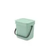 Brabantia Sort & Go Afvalbakje 3 Liter Jade Green