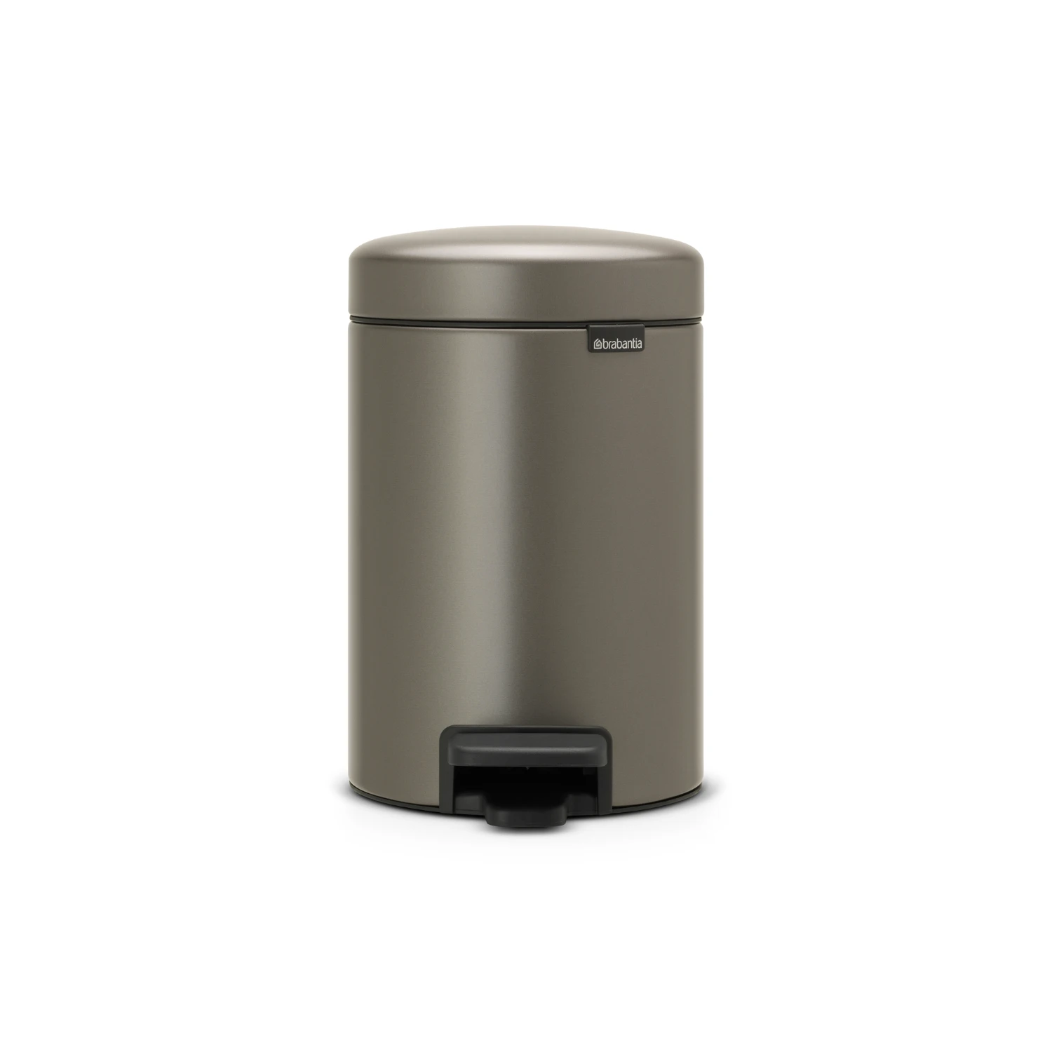 Brabantia Newicon Pedaalemmer 3 L Platinum 3 Brabantia Newicon Pedaalemmer 3 L Platinum