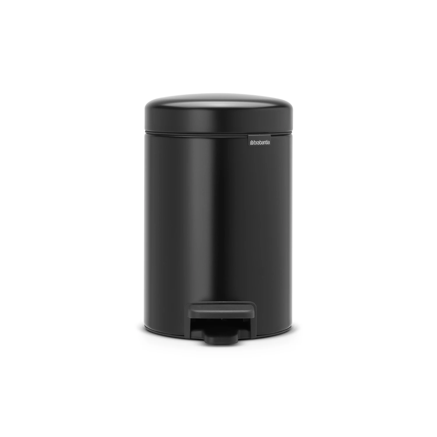 Brabantia Newicon Pedaalemmer 3 L Mat Zwart 3 Brabantia Newicon Pedaalemmer 3 L Mat Zwart