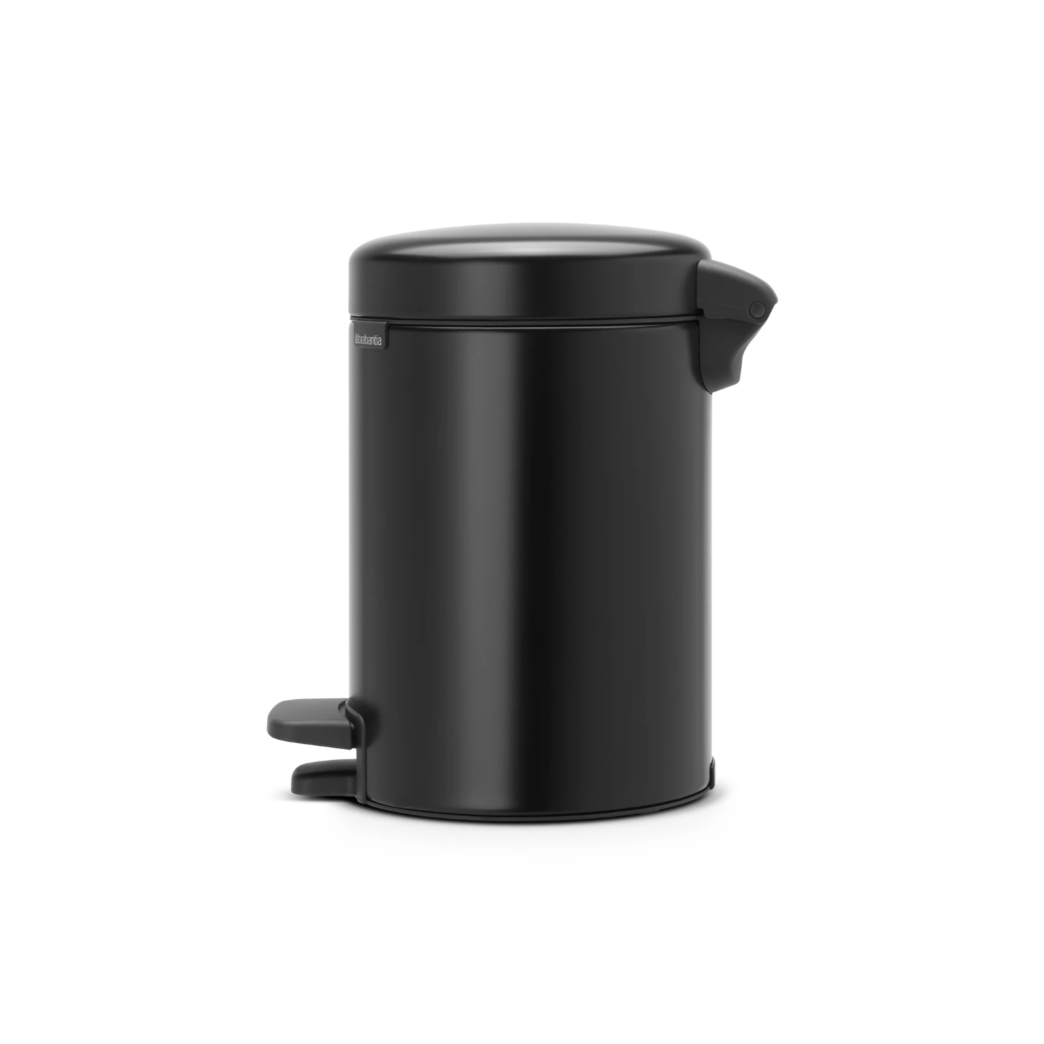 Brabantia Newicon Pedaalemmer 3 L Mat Zwart 4 Brabantia Newicon Pedaalemmer 3 L Mat Zwart - Afbeelding 2