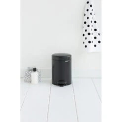 Brabantia Newicon Pedaalemmer 3 L Mat Zwart 10 Brabantia Newicon Pedaalemmer 3 L Mat Zwart -Royal Boch Winkel 102 3321 4 1