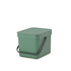 Alternative view of Brabantia Sort & Go Afvalemmer 6 L Fir Groen