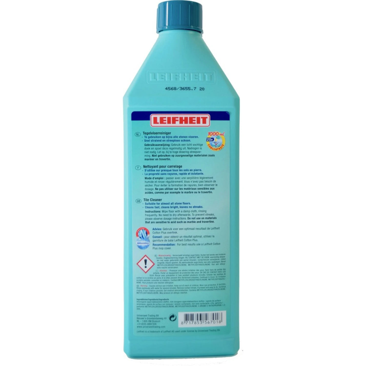 Leifheit Tegel Reiniger 1 Liter 4 Leifheit Tegel Reiniger 1 Liter - Afbeelding 2