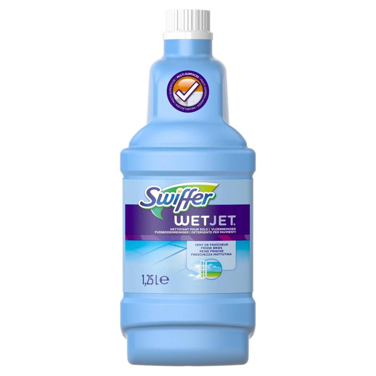 Swiffer WetJet Alles-In-Een DweilsysteemReinigingsmiddel 1.25 Liter 3 Swiffer WetJet Alles-In-Een DweilsysteemReinigingsmiddel 1.25 Liter