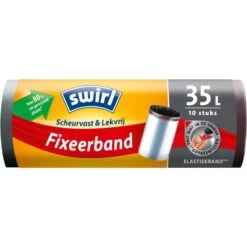 Swirl Pedaalemmerzak Met Fixeerband 35L 10 St