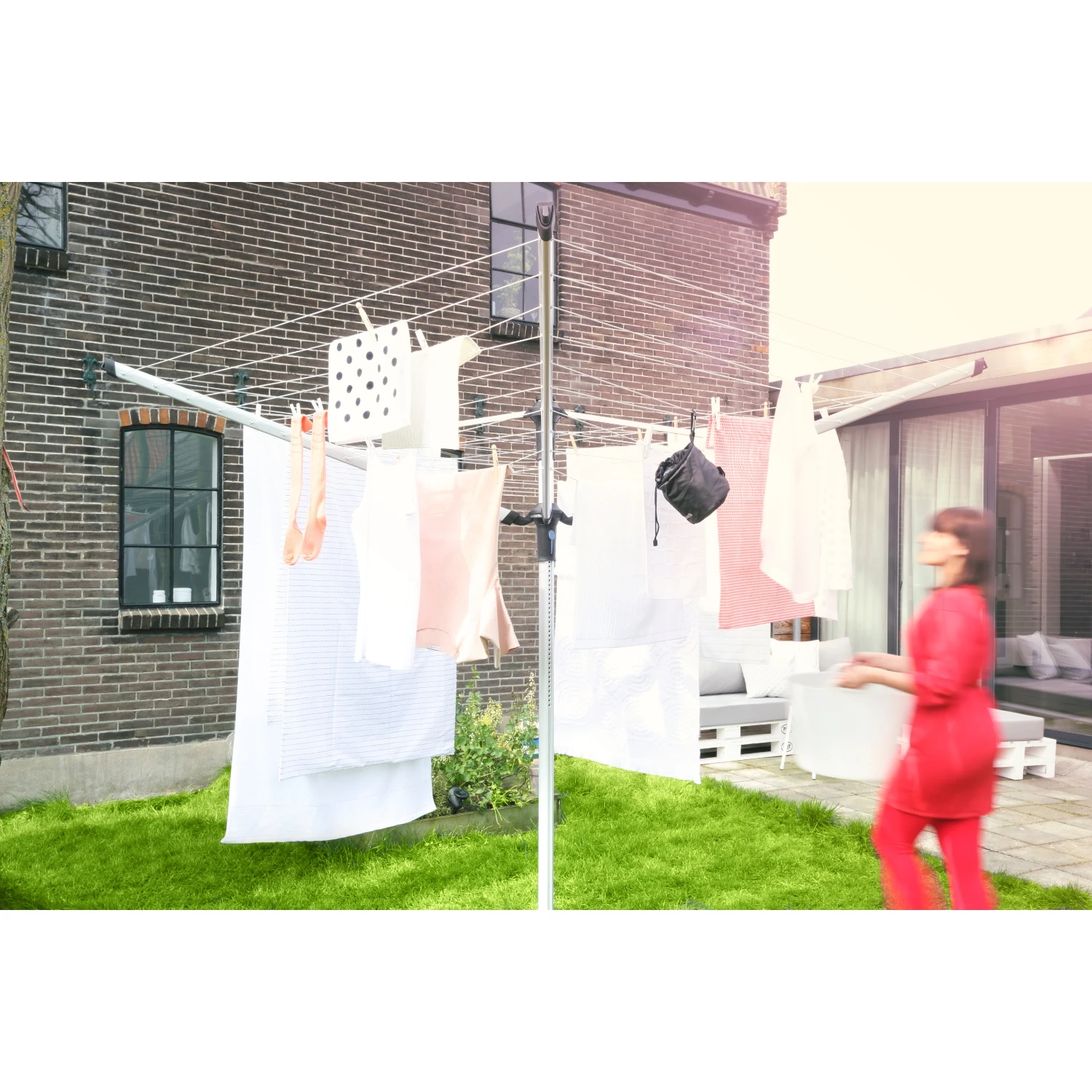 Brabantia Lift-o-Matic Advance Droogmolen 50 Meter 7 Brabantia Lift-o-Matic Advance Droogmolen 50 Meter - Afbeelding 5