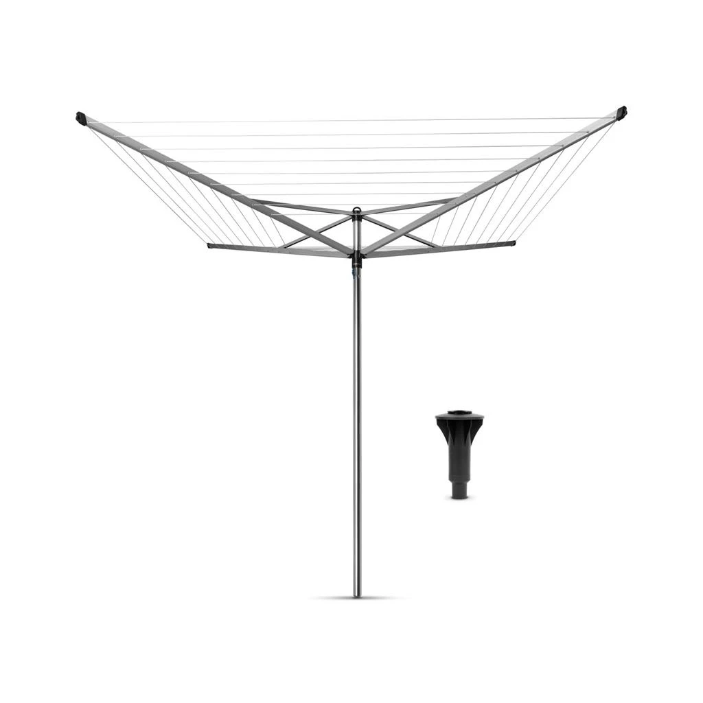 Brabantia Droogmolen 40 Meter Topspinner MetKunststof Betonanker 3 Brabantia Droogmolen 40 Meter Topspinner MetKunststof Betonanker