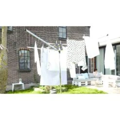 Brabantia Droogmolen 40 Meter Topspinner MetKunststof Betonanker 11 Brabantia Droogmolen 40 Meter Topspinner MetKunststof Betonanker -Royal Boch Winkel 131 0768 5 1