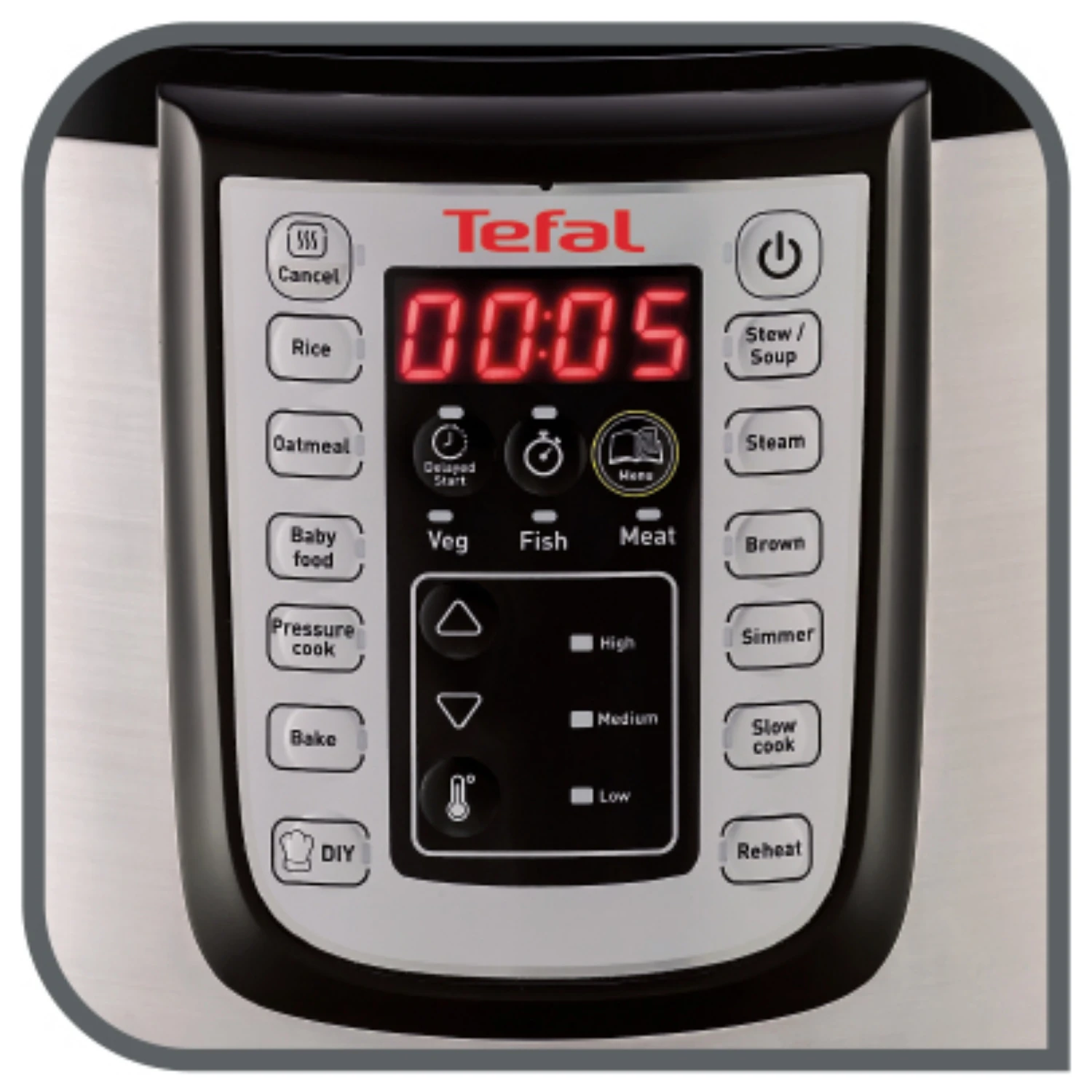 Tefal All-in-One Slowcooker, Multicooker EnSnelkookpan 5 Tefal All-in-One Slowcooker, Multicooker EnSnelkookpan - Afbeelding 3