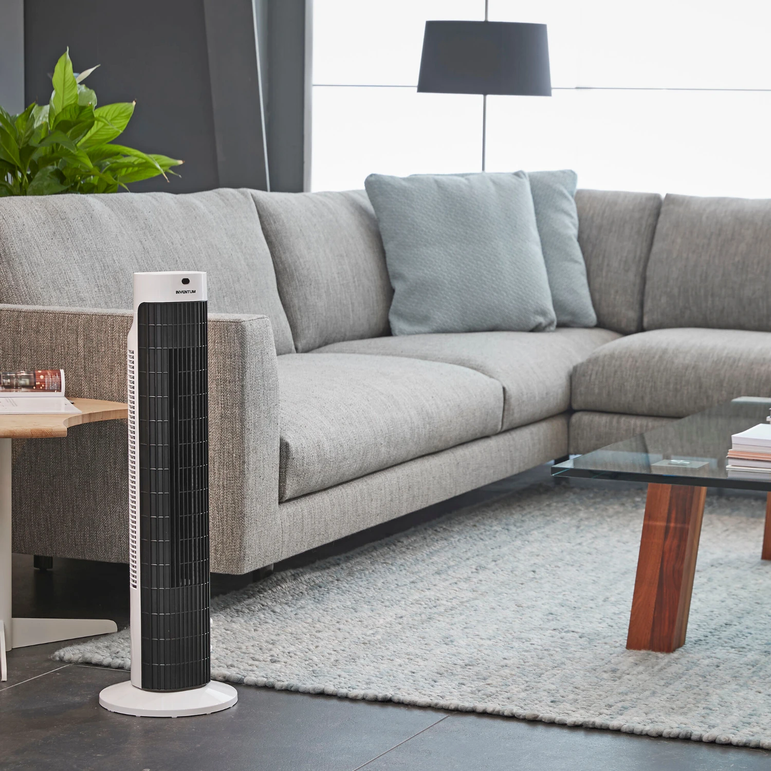 Inventum Ventilator Toren VTO812WA Met Afstandsbediening Wit 4 Inventum Ventilator Toren VTO812WA Met Afstandsbediening Wit - Afbeelding 2