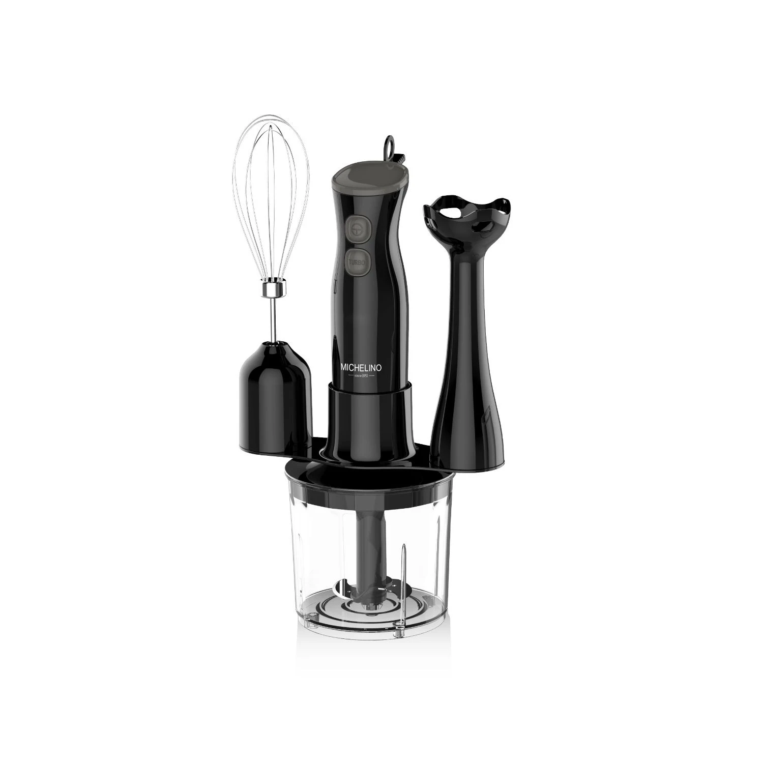 Michelino Staafmixerset 74237 250W 5-delig Zwart 3 Michelino Staafmixerset 74237 250W 5-delig Zwart