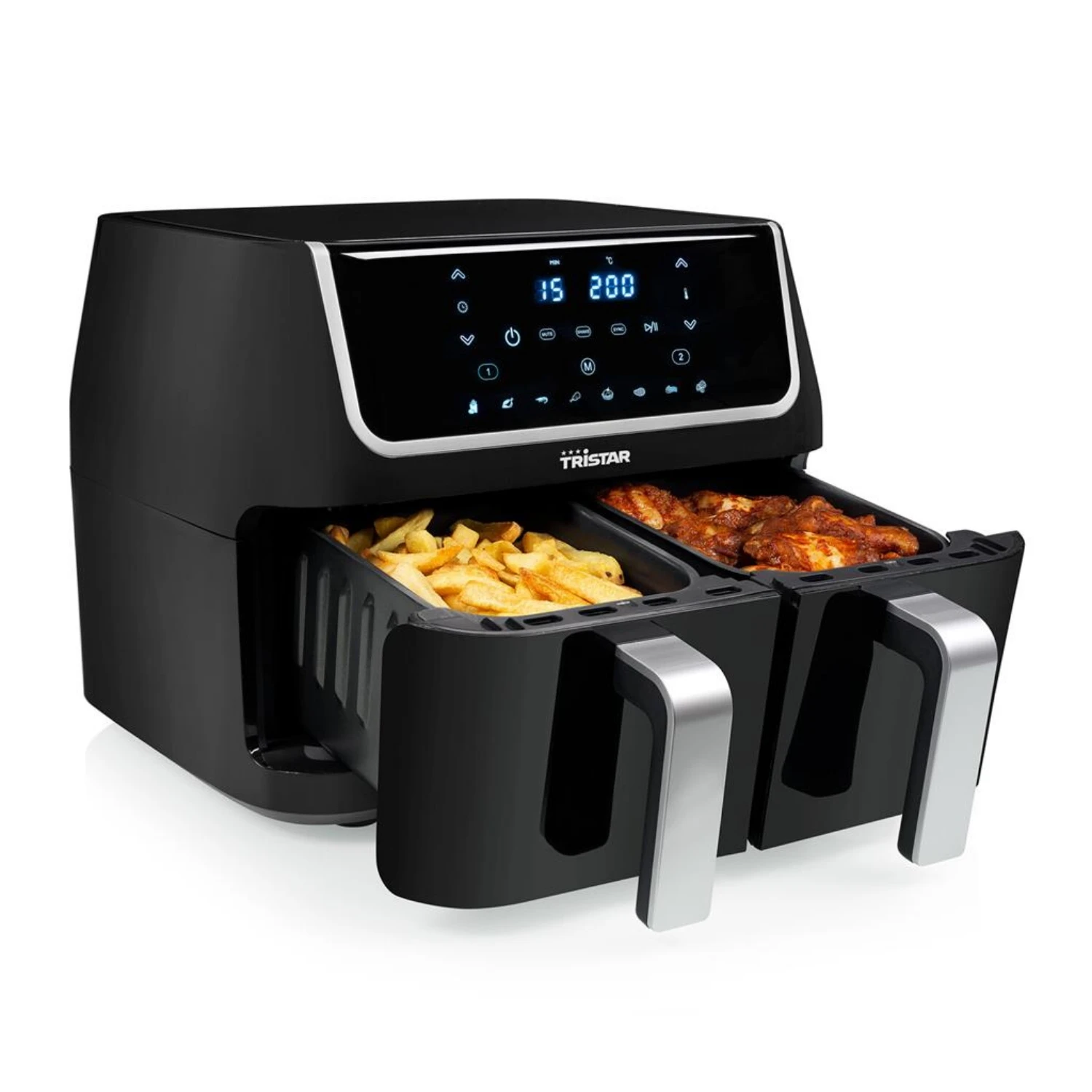 Tristar FR-6970 Dubbele Hetelucht Friteuse 4 Tristar FR-6970 Dubbele Hetelucht Friteuse - Afbeelding 2