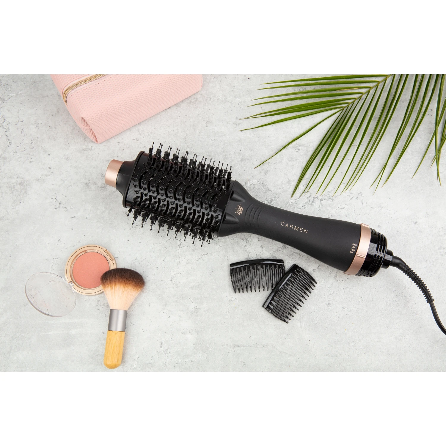 Carmen Oval Brush Stijlborstel 750-900 Watt - Afbeelding 2