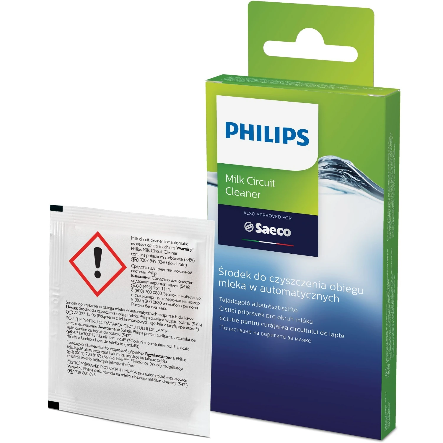 Philips Reinigingsmiddel CA6705/10 Voormelkdoorloopsysteem 3 Philips Reinigingsmiddel CA6705/10 Voormelkdoorloopsysteem