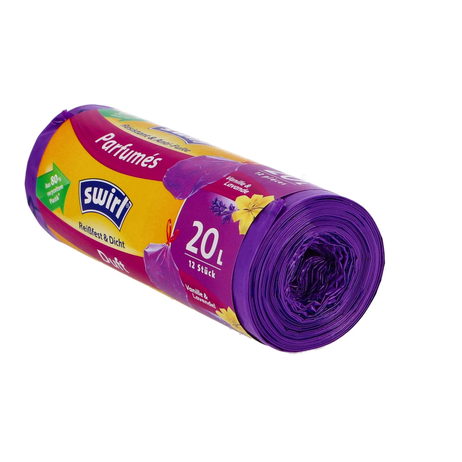 Swirl Pedaalemmerzak Trekband Geparfumeerd 20L12 Stuks 5 Swirl Pedaalemmerzak Trekband Geparfumeerd 20L12 Stuks - Afbeelding 3