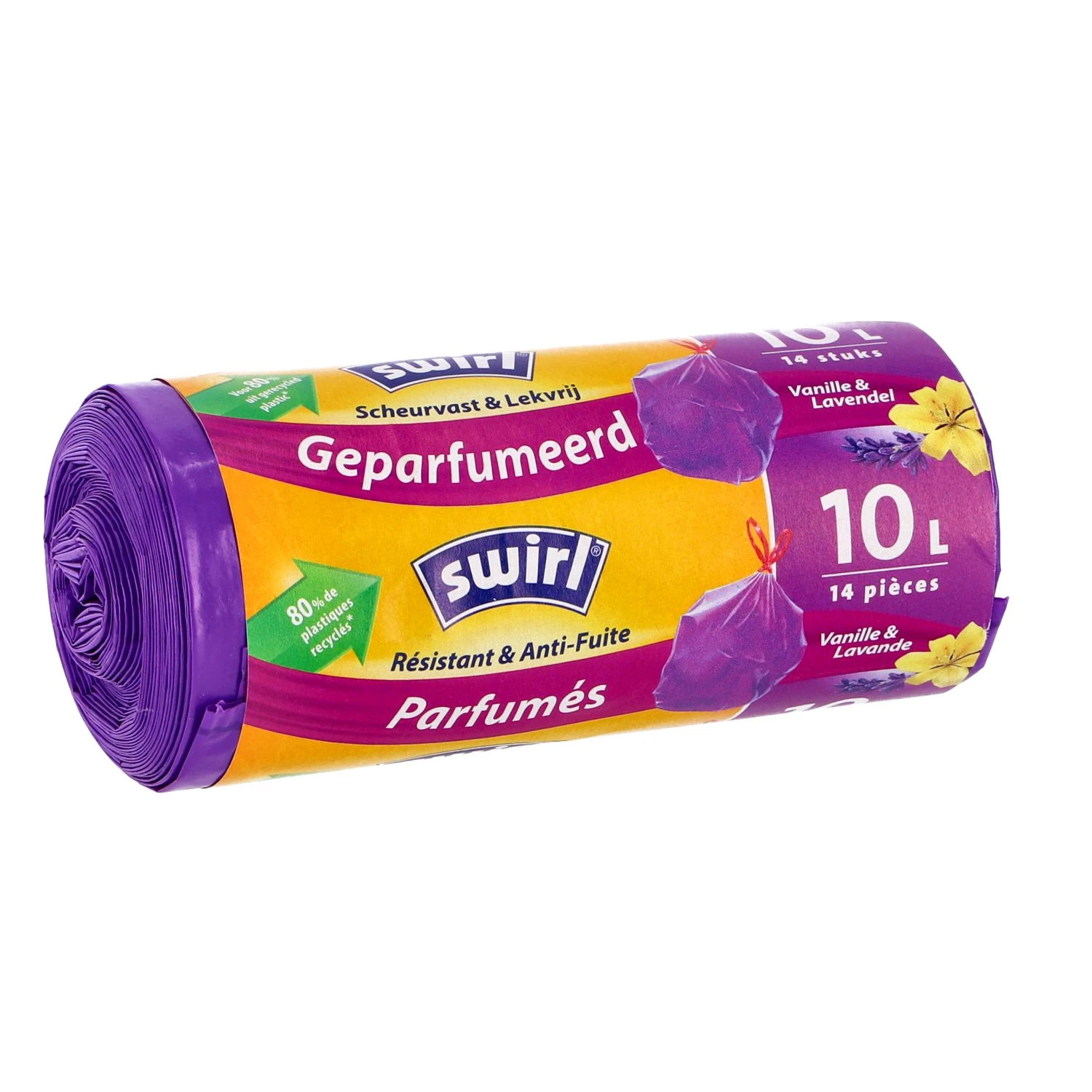 Swirl Pedaalemmerzak Trekband Geparfumeerd 10L14 Stuks 4 Swirl Pedaalemmerzak Trekband Geparfumeerd 10L14 Stuks - Afbeelding 2