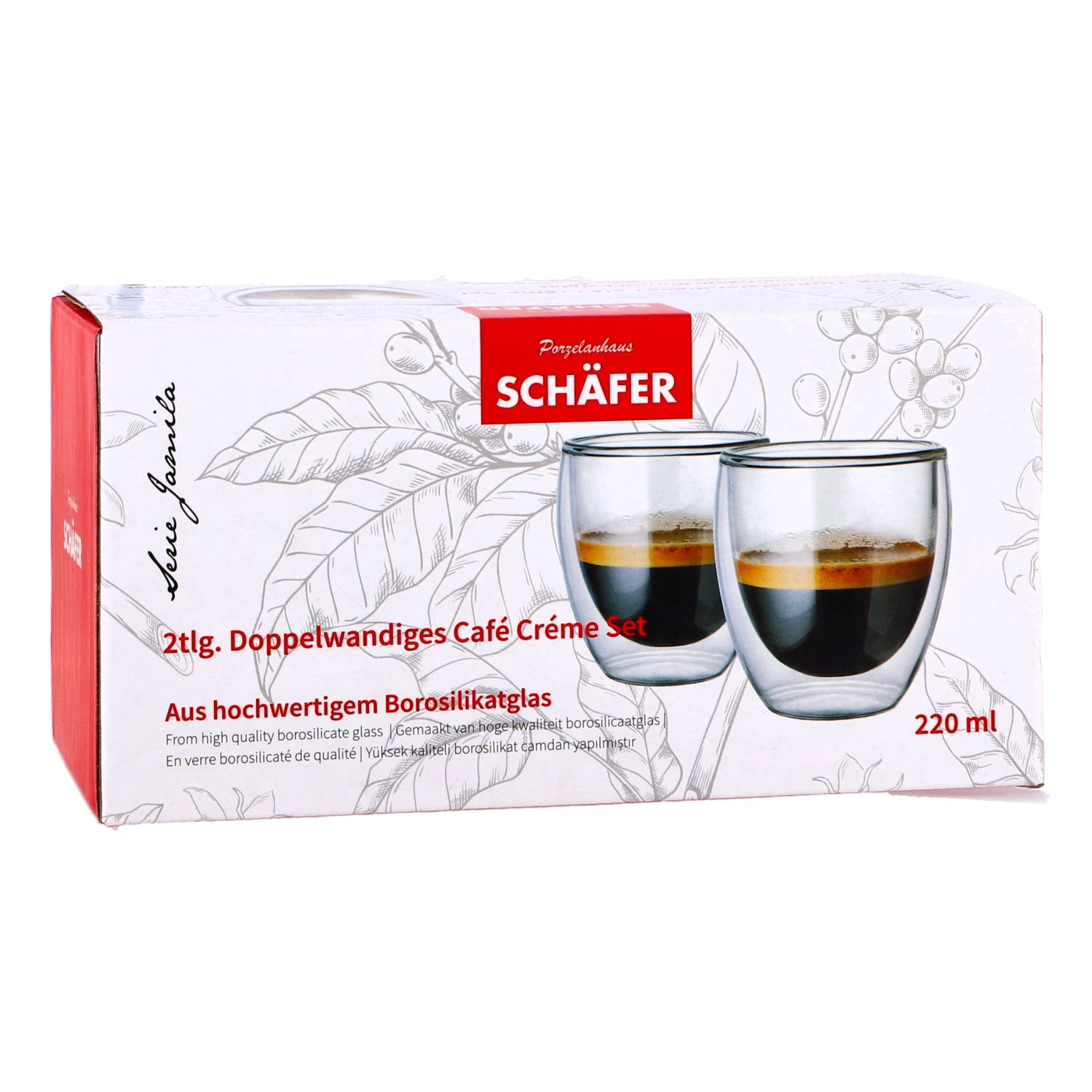 Mok Dubbelwandig 220ml Set Van 2 3 Mok Dubbelwandig 220ml Set Van 2